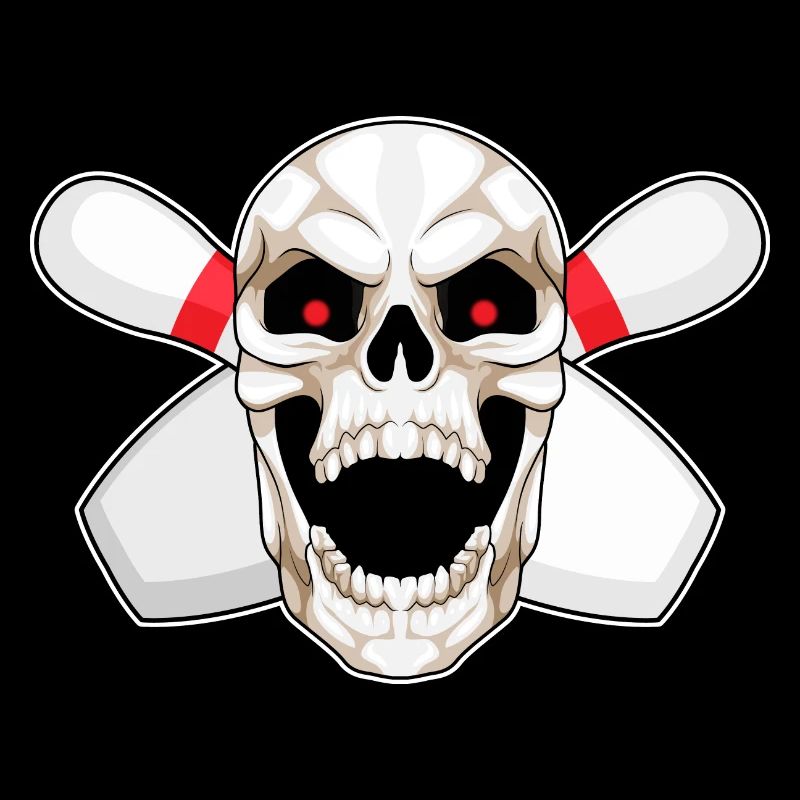 Skull Bowling Bowling Épingle