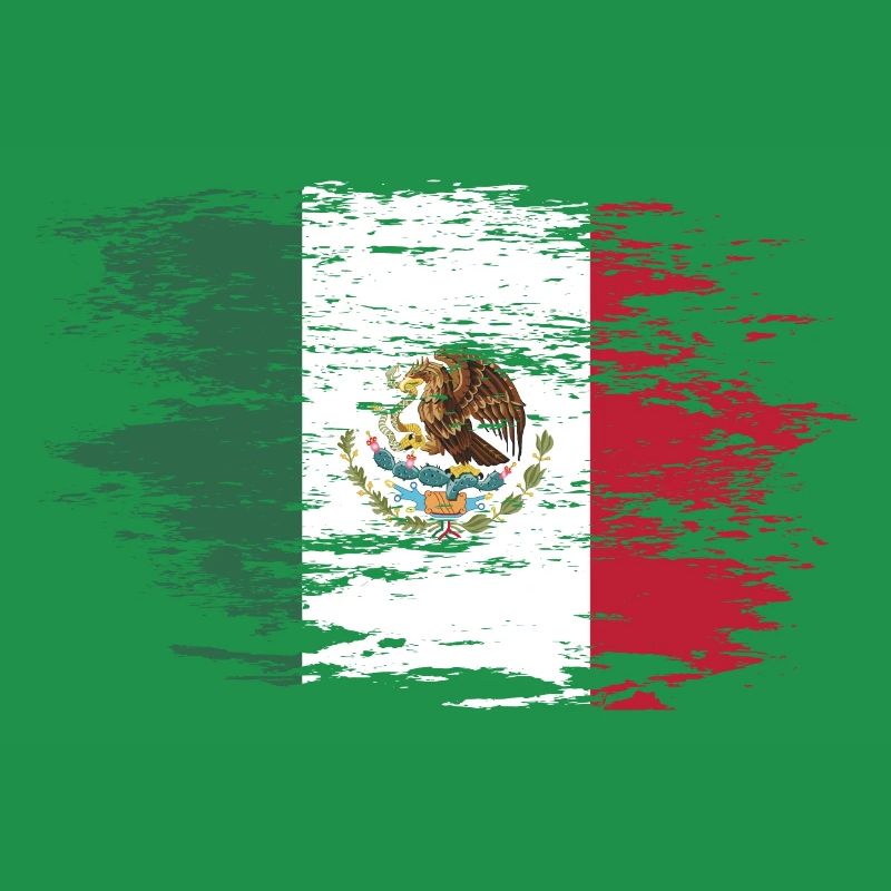 Drapeau mexicain utilisé