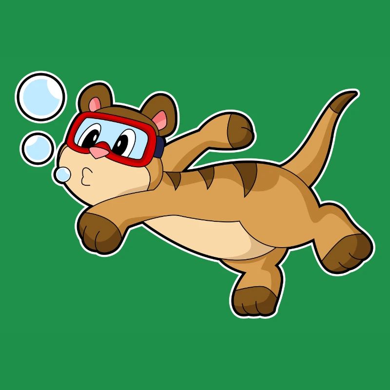 Lunettes de plongée suricates