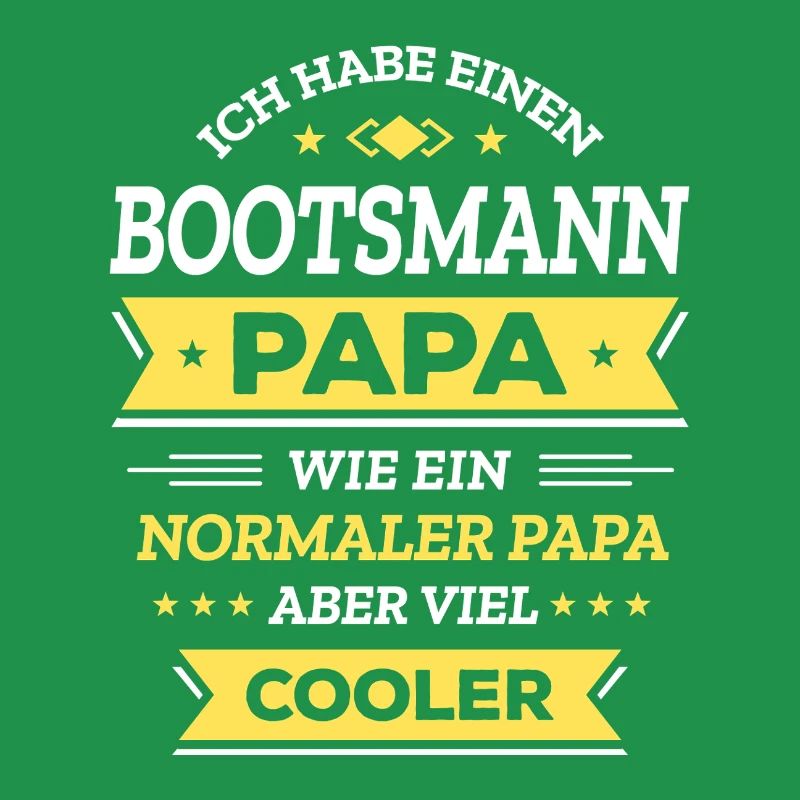 BOOTSMANN PAPA - COOLER ALS NORMAL, MARITIME HELD