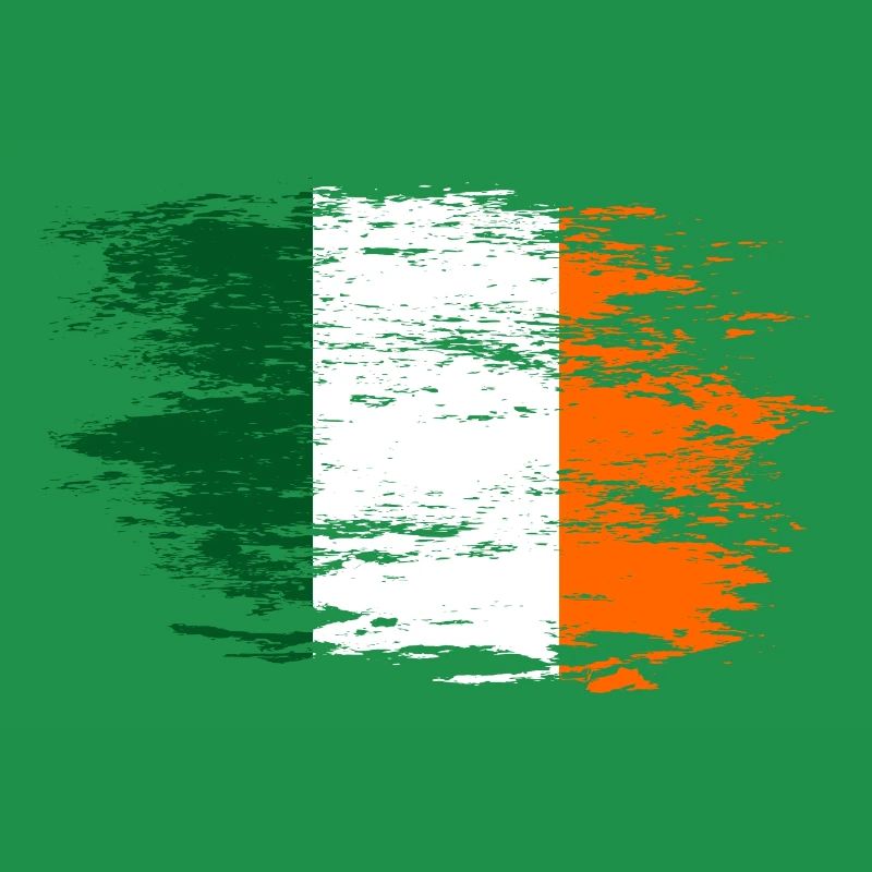 Drapeau de l’Irlande utilisé
