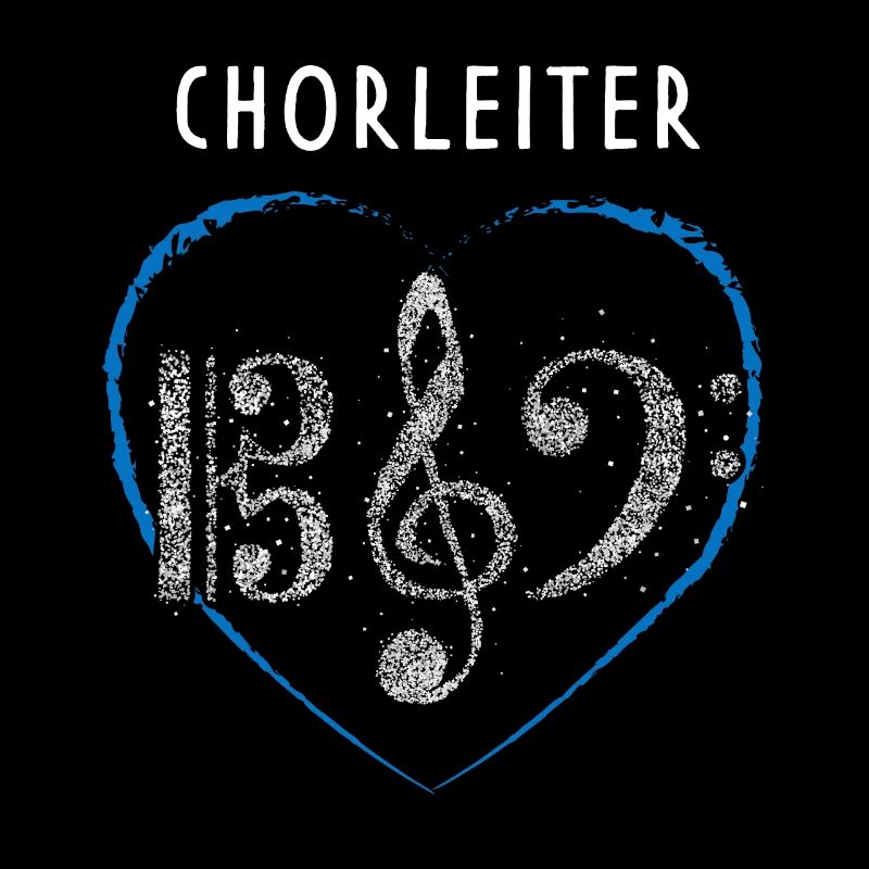 Chorleiter Chor Notenschlüssel Musiker Dirigent