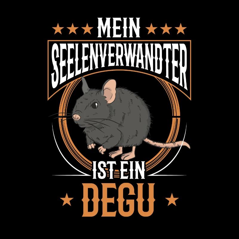 Degu est mon âme soeur Rat de compression