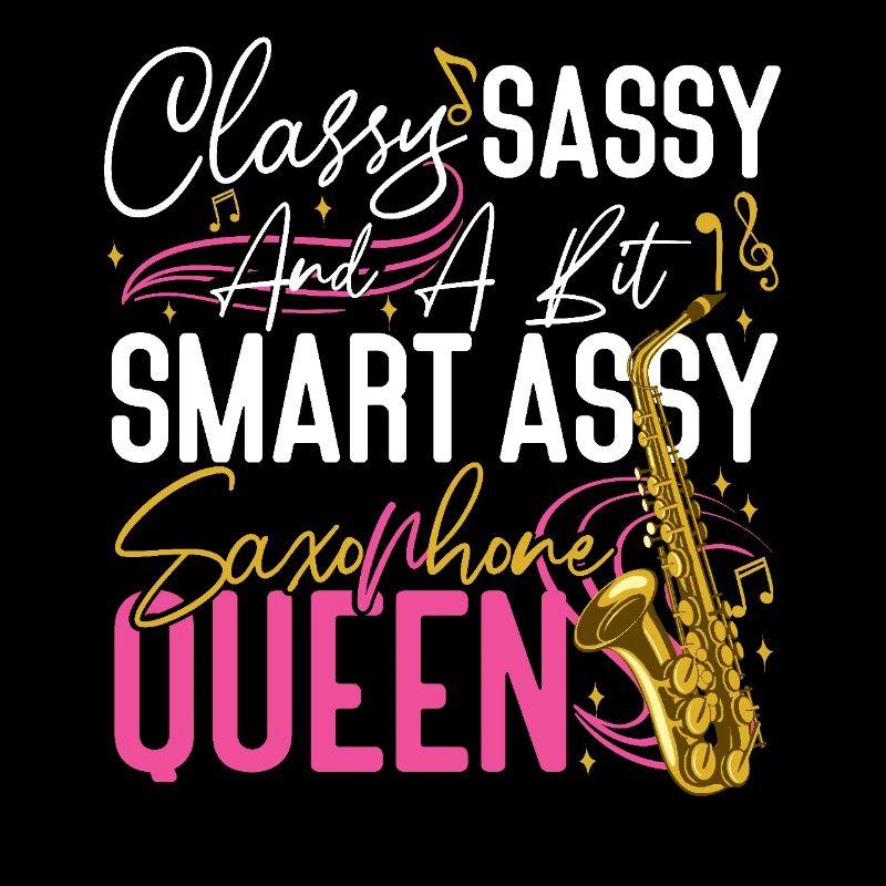 Saxophone Classe, Impertinent Et Un Peu