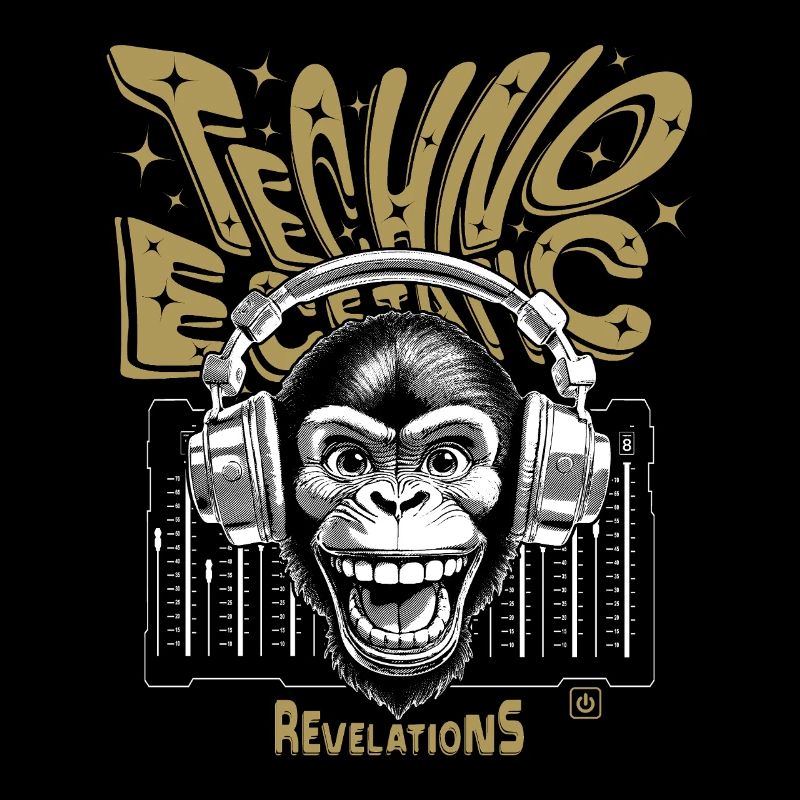 Revelations Monkey Shirt, rythmes techno et extatiques