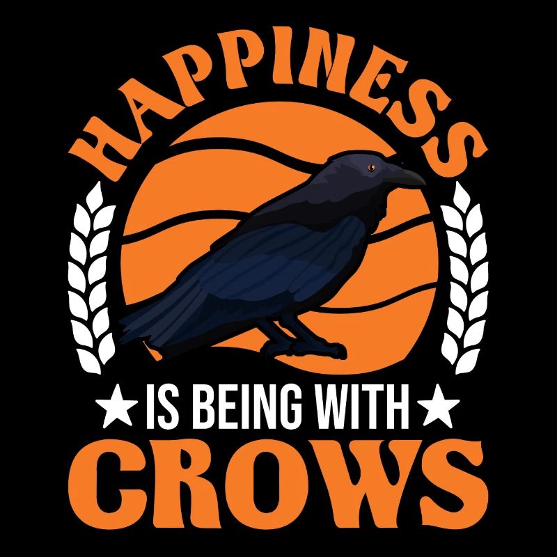 Le bonheur, c’est d’être avec Crows Raven Crow