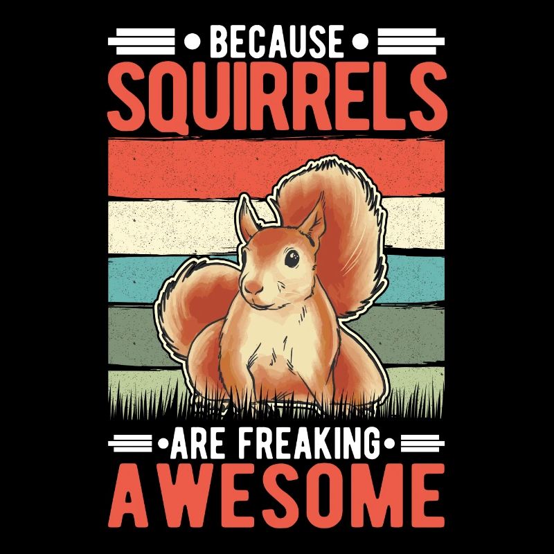 Eichhörnchen Geschenk Squirrel Grauhörnchen