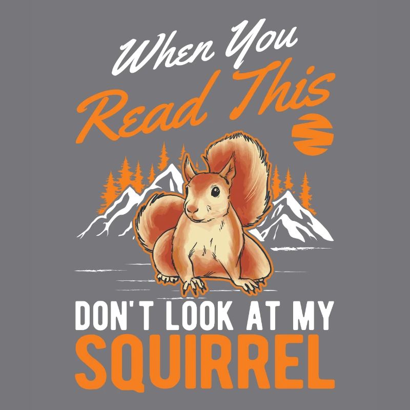 Eichhörnchen Geschenk Grauhörnchen Squirrel