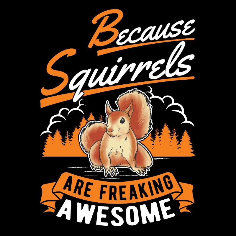 Eichhörnchen Geschenk Squirrel Grauhörnchen