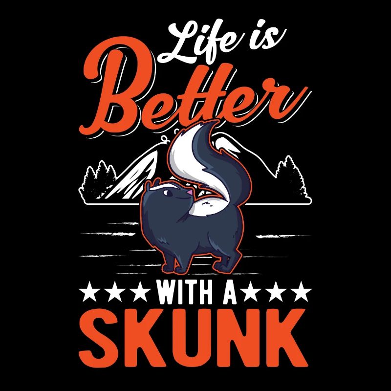 Life is better with skunks