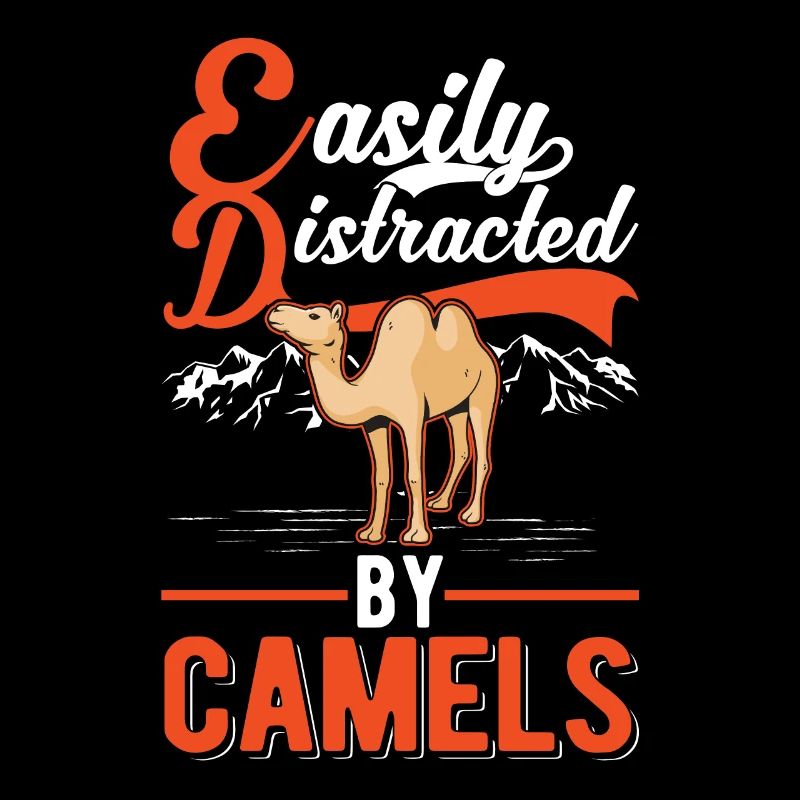 Facilement distrait par les chameaux Big Camel Camel