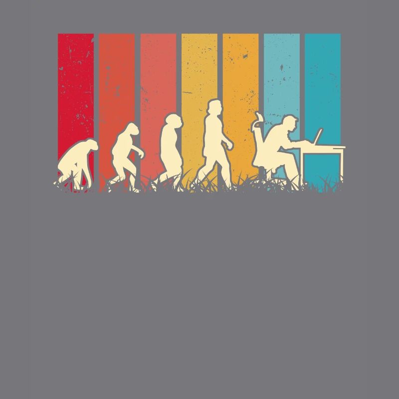 Computer Scientist Evolution Programmer Nerd