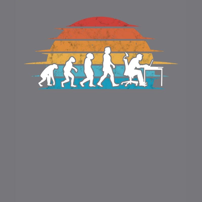 Computer Scientist Evolution Programmer Nerd