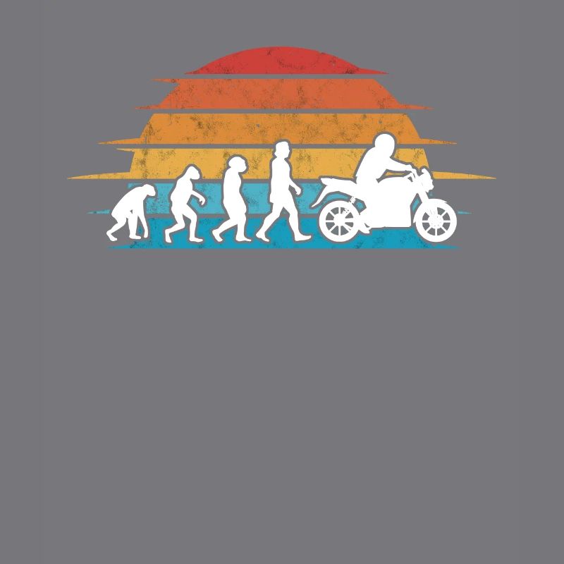Motorcyclist Evolution Motorcycle Biker