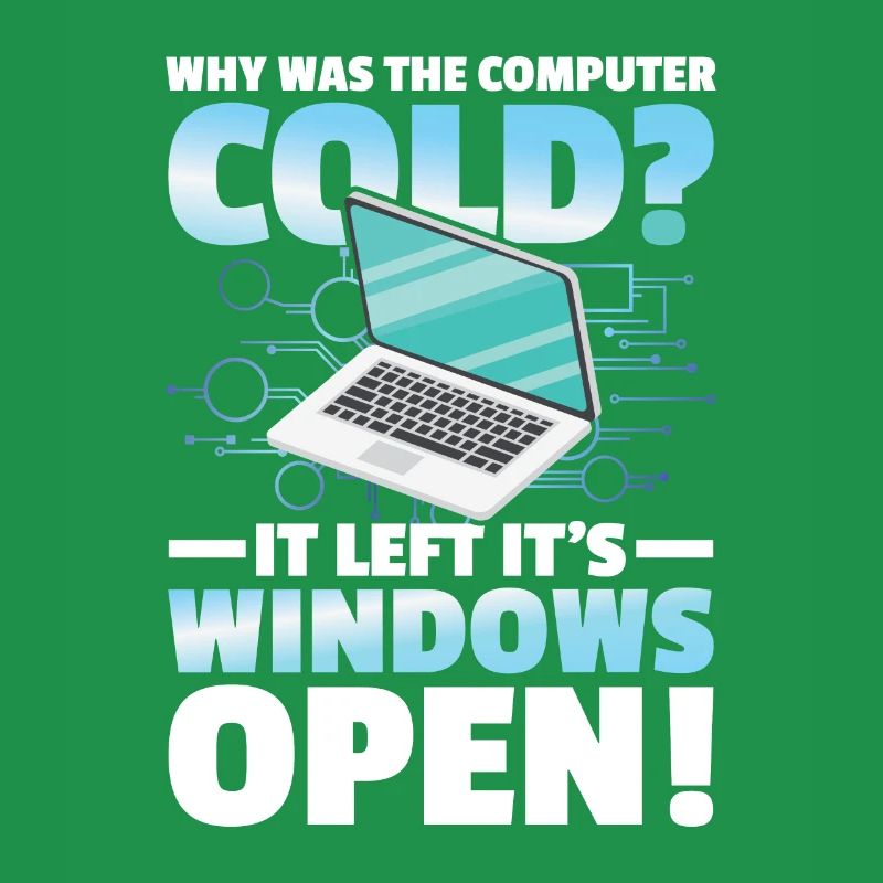 Why Was The Computer cold Left Its Windows Open