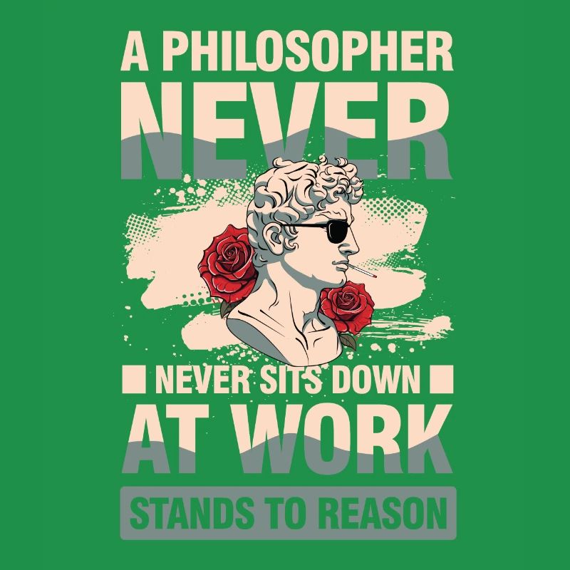 A Philosopher Never Sits Down at Work