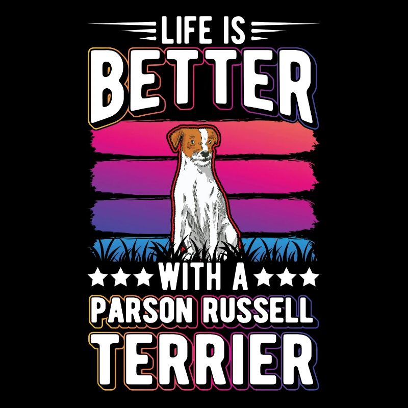 Das Leben ist besser mit Parson Russell Terrier