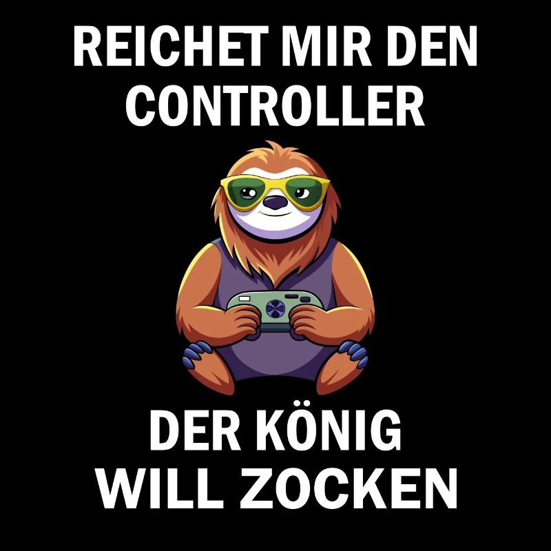 Zocken Reichet mir den Controller König Konsole