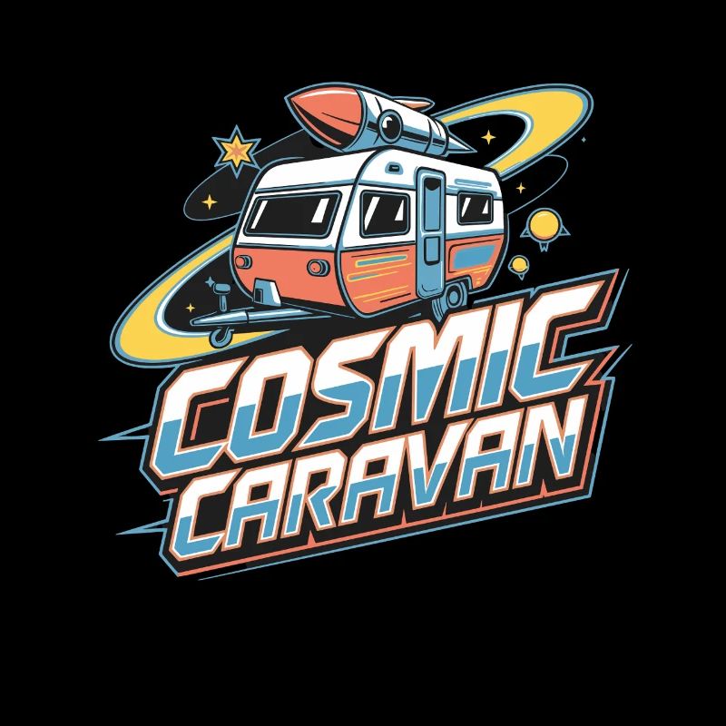 Caravane cosmique Aventure spatiale pour les explorateurs