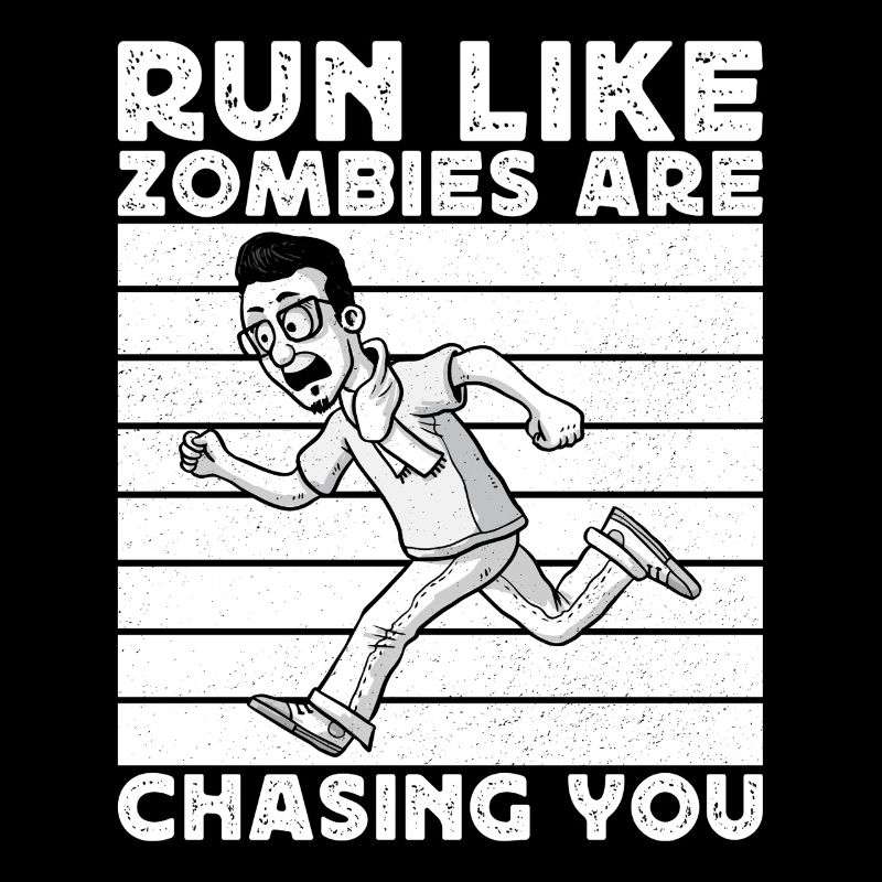 Marathon Runner Run Like Zombies Chasing You Gift