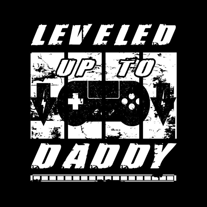 Leveled Up To Daddy Im Gonna Be A Dad Gift Idea
