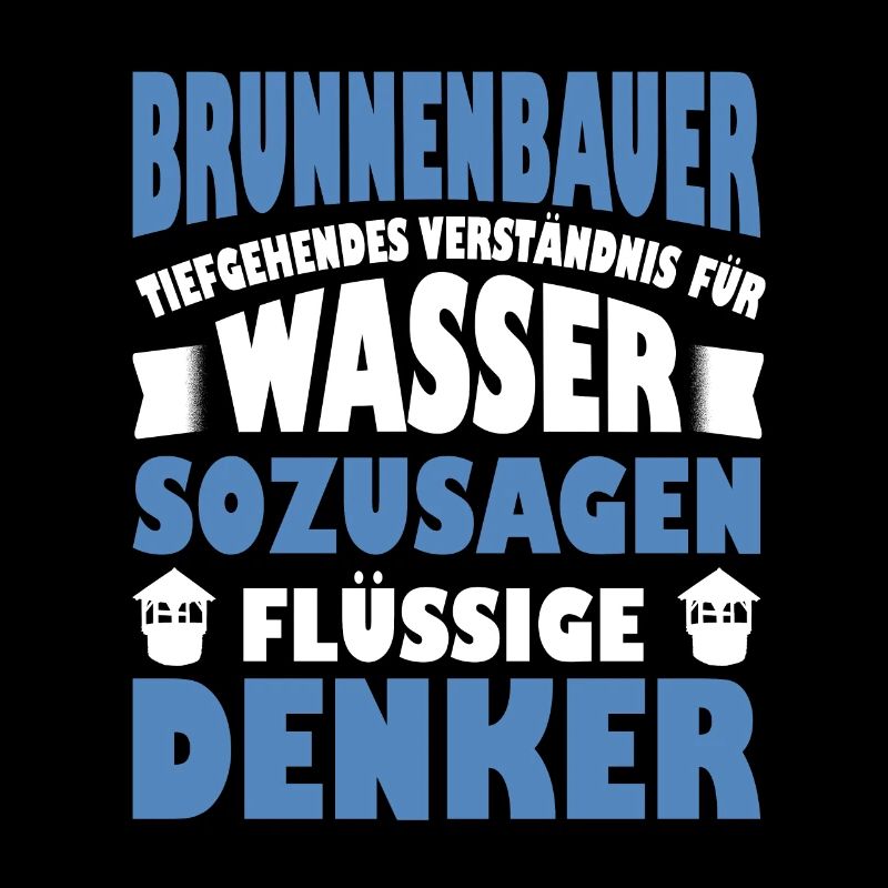 Fountain Builder Saying Liquid Thinkers