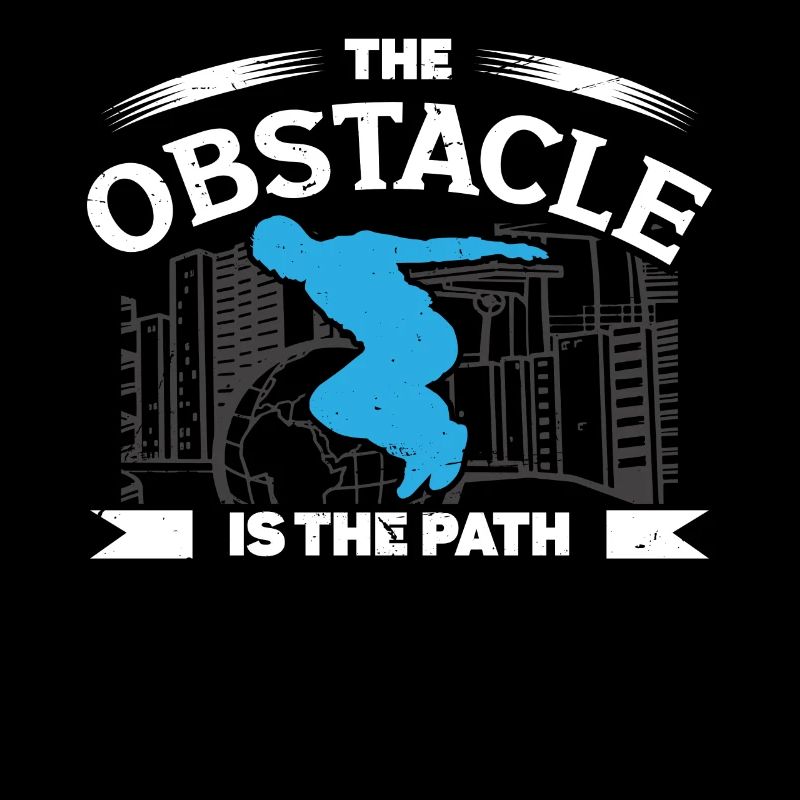 Parkour Obstacle est le chemin Freerunning Traceur