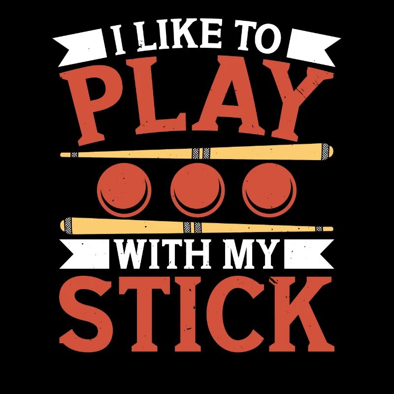 Le billard aime jouer avec le billard bâton 8 balles