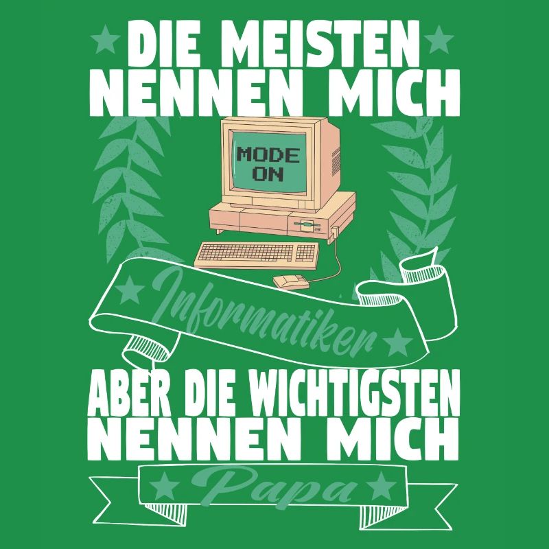 Informatik Computer Programmierer Vater Papa