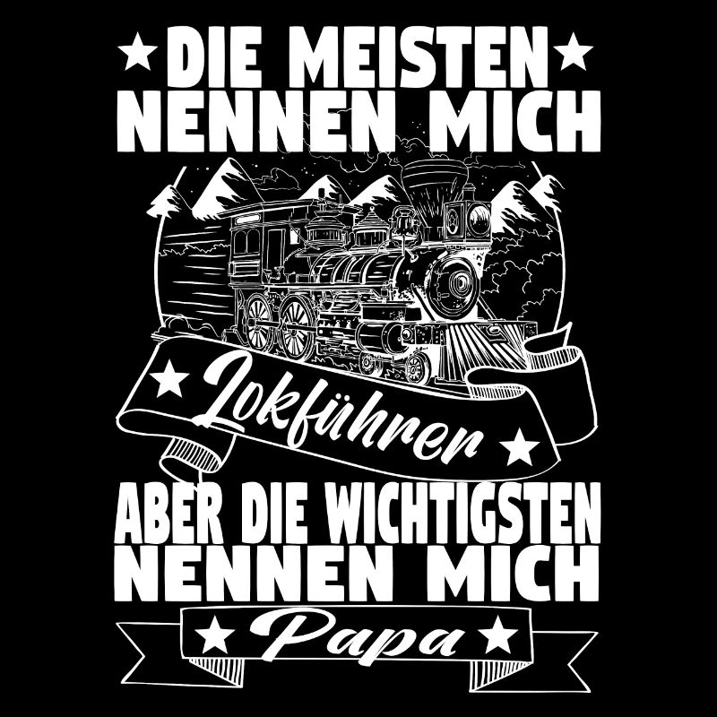 Dampflok Lokführer Eisenbahner Eisenbahn Vater