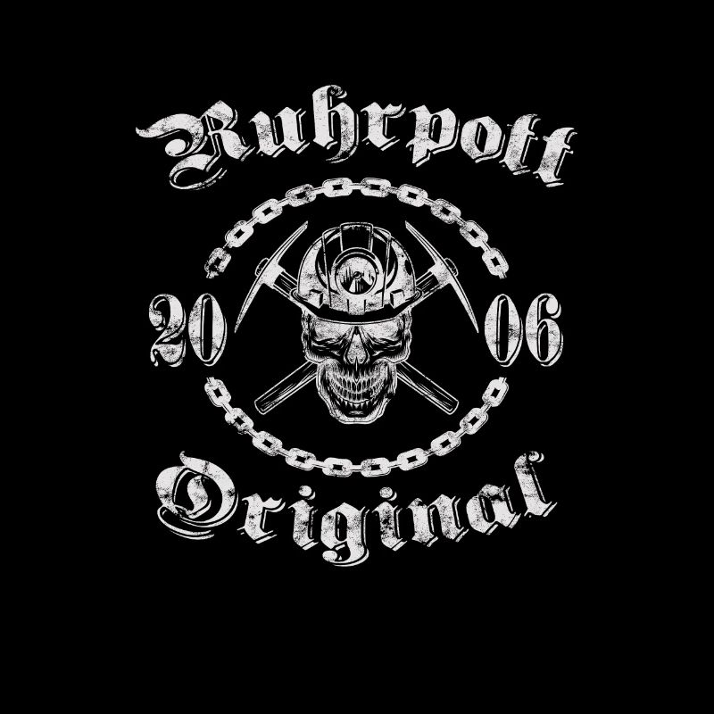 2006 Geburtstag Ruhrpott Original Schädel