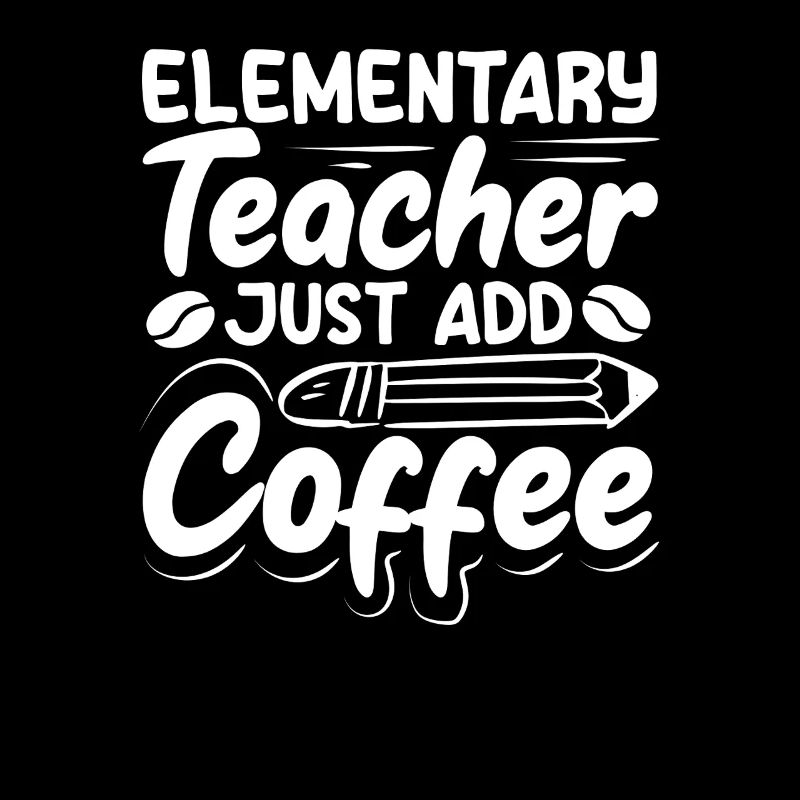 L’enseignant de l’école primaire vient d’ajouter des vibrations de café