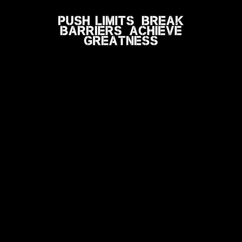 Fitness - Push limits, break barriers, achieve