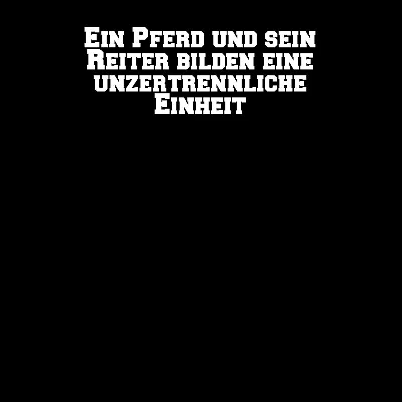 Reiten - Ein Pferd und sein Reiter bilden eine