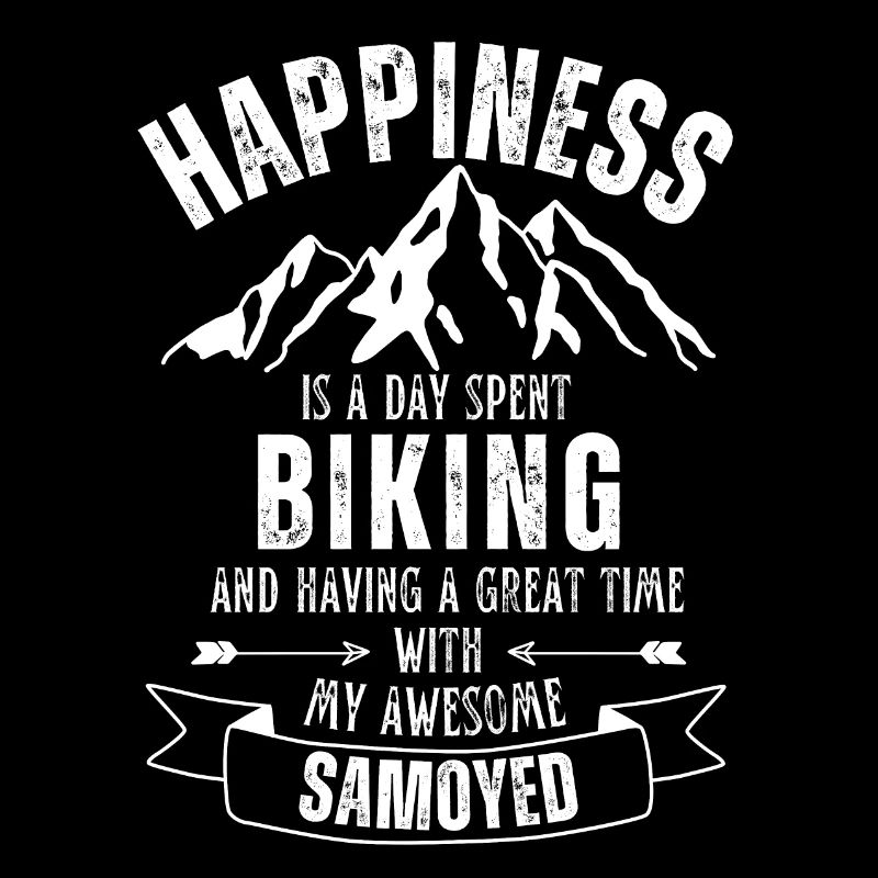 Cyclisme et Samoyède