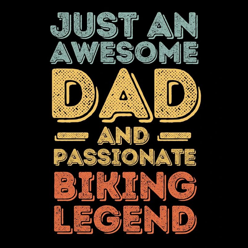 Papa cyclisme rétro