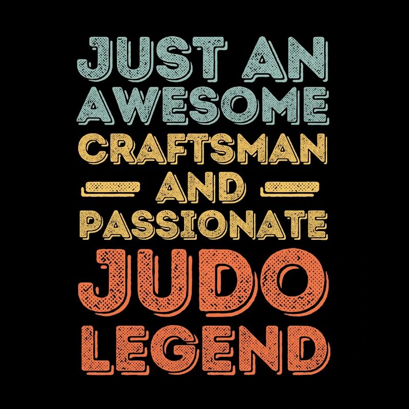 Handwerker Judo retro