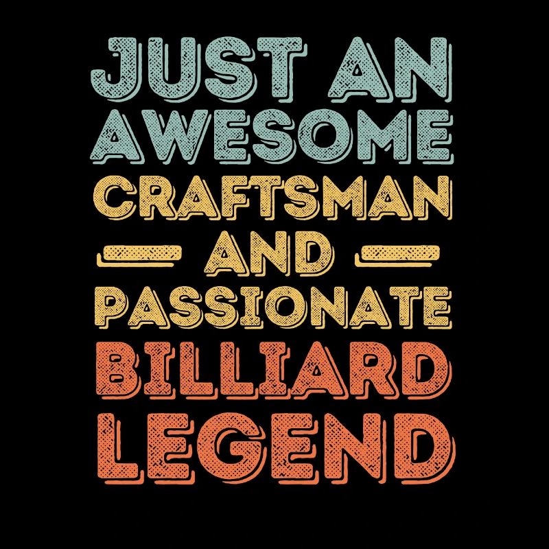 Artisan billard rétro