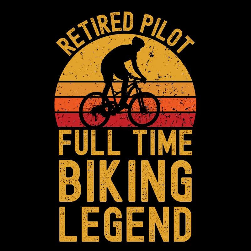 Retired pilot biking legend