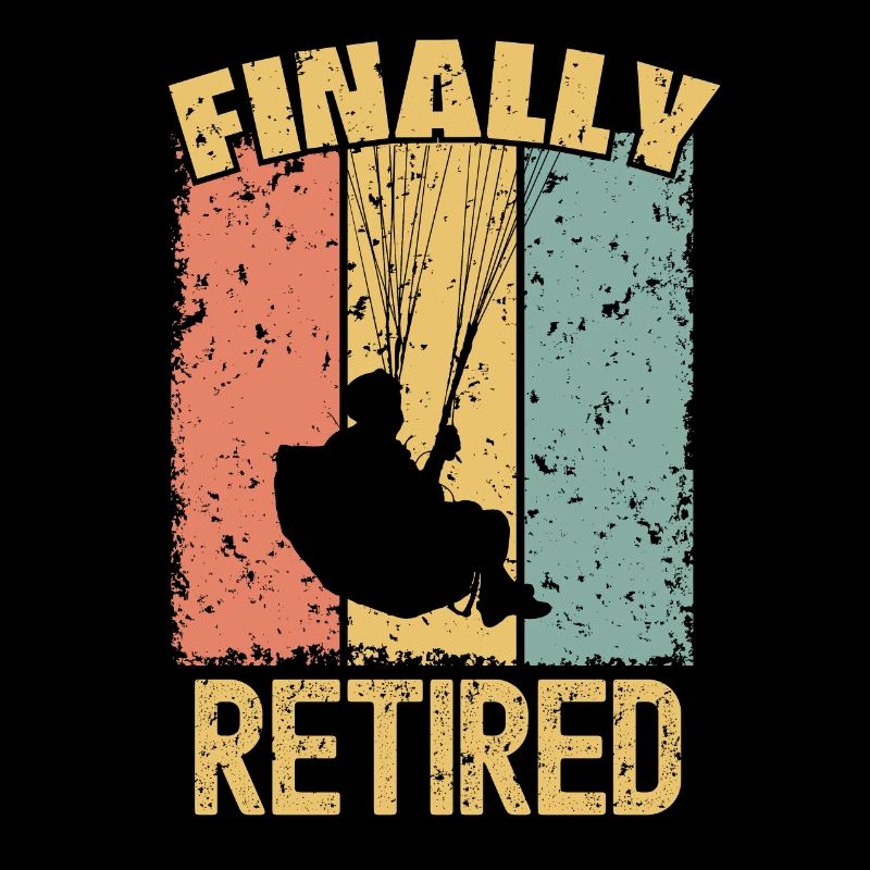 Paragliding retirement retro