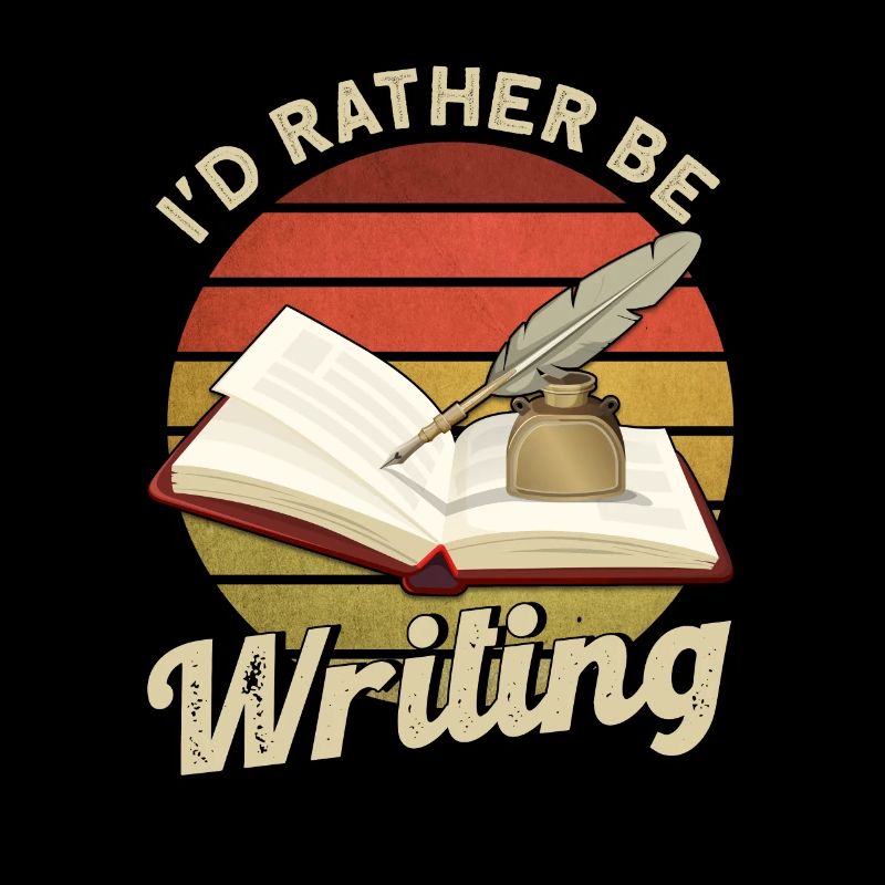 Saying Writer Book Author Gift