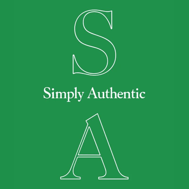 Simply Authentic Statement Saying