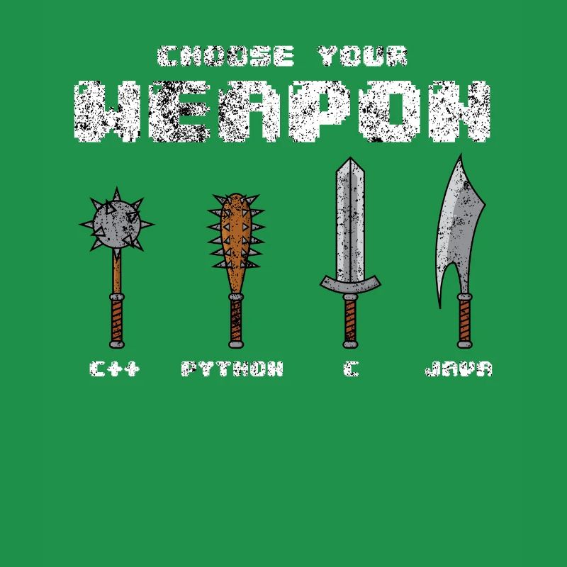 C ++ Phyton C Java Software Programmer Coder Joke