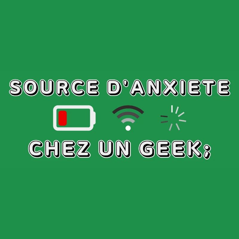 Source d Anxiété Chez un Geek