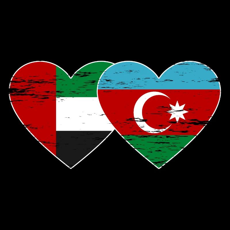 Émirats arabes unis Drapeau de l’Azerbaïdjan
