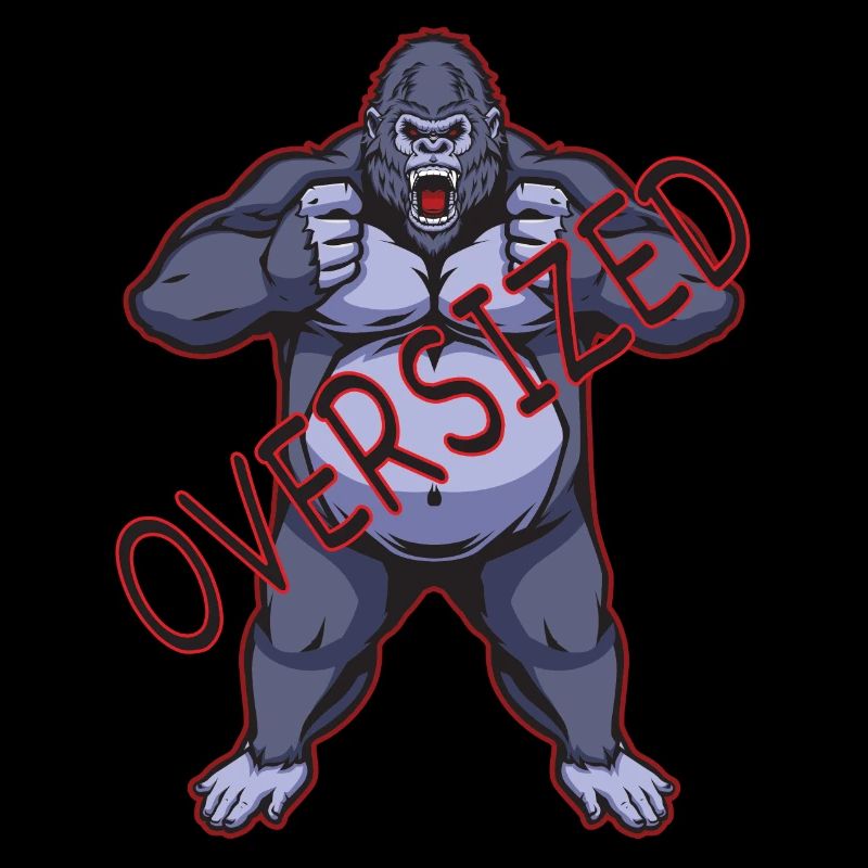 Gorilla Oversized Powerlifting Heavyweight Bulking