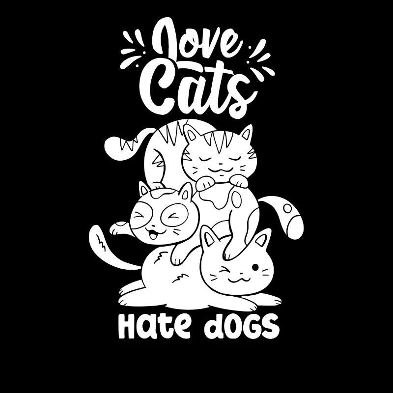 Dear Cats Hate Dogs Cat Pet Lover