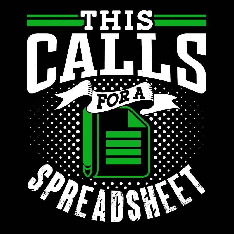 This requires a spreadsheet accountant table