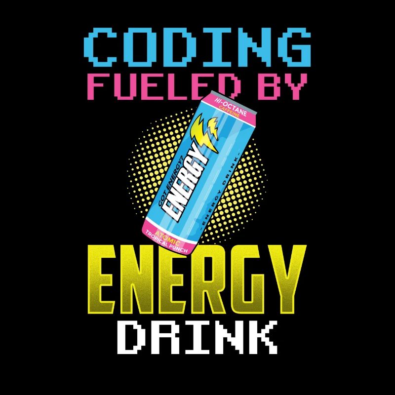 Programmieren Mit Energydrinks Coder Coding Code