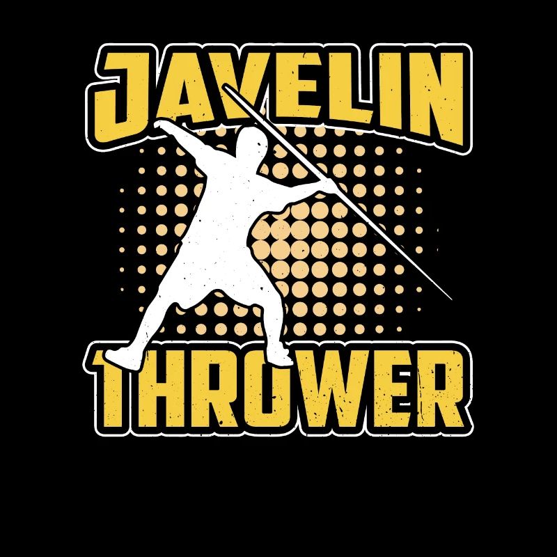 Lanceur de javelot Lancer de javelot Lancer de javelot
